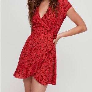 Aritzia Sunday Best Wrap Dress